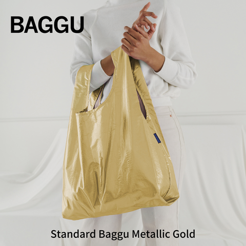 【次回2月下旬頃入荷】STANDARD BAGGU メタリックゴールド 【メール便は送料無料 / 日時指定不可】